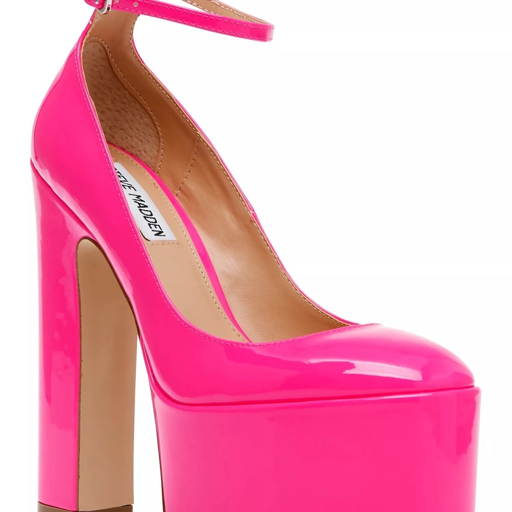 Steve Madden Pink Platform Heels